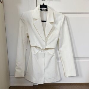 YUYU Women's XS White Blazer Jacket